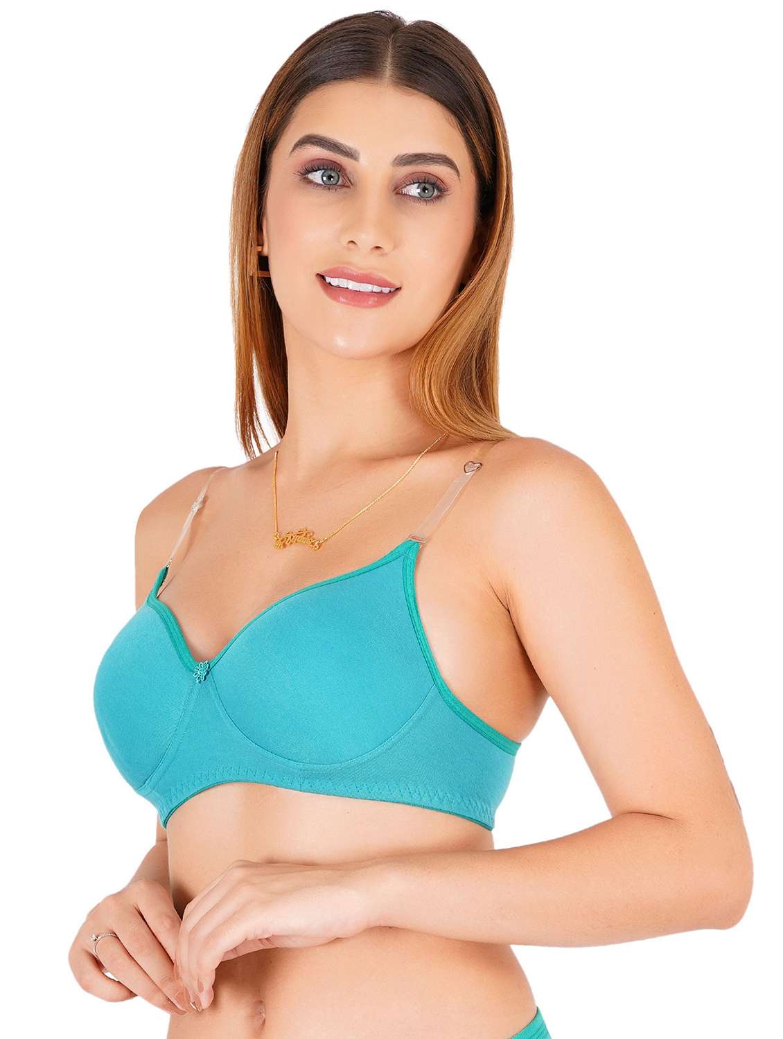 women pack of 2 non padded bra - 22443794 -  Standard Image - 2