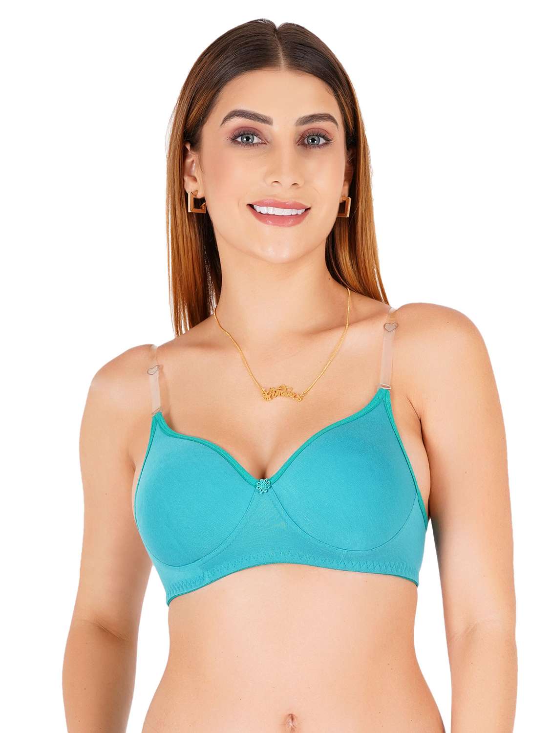 women pack of 2 non padded bra - 22443798 -  Standard Image - 2