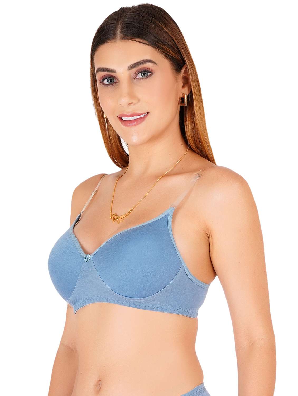 women pack of 2 non padded bra - 22443831 -  Standard Image - 2