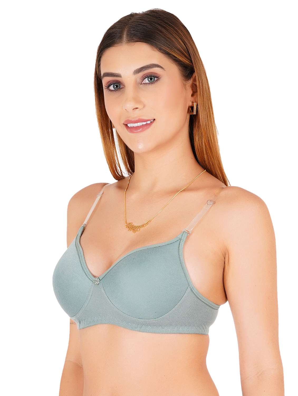 Women Pack Of 2 Non Padded Bra - 22443834 -  Standard Image - 2