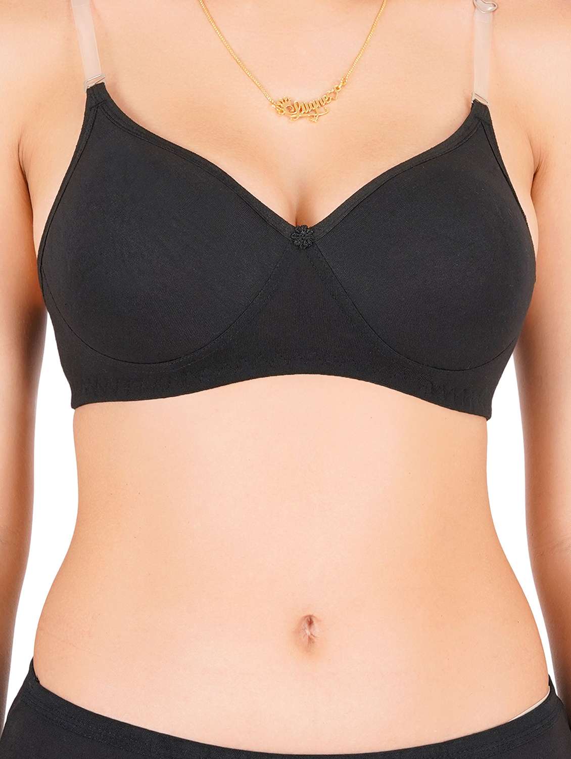 women pack of 4 non padded bra - 22444004 -  Standard Image - 7