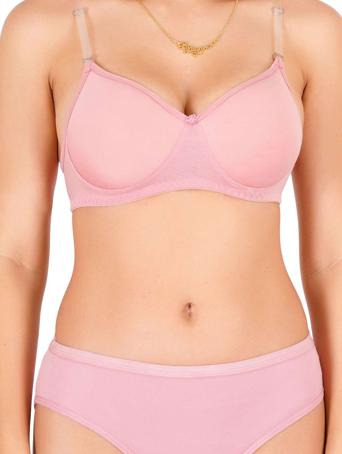 women pack of 4 non padded bra - 22444075 -  Standard Image - 7