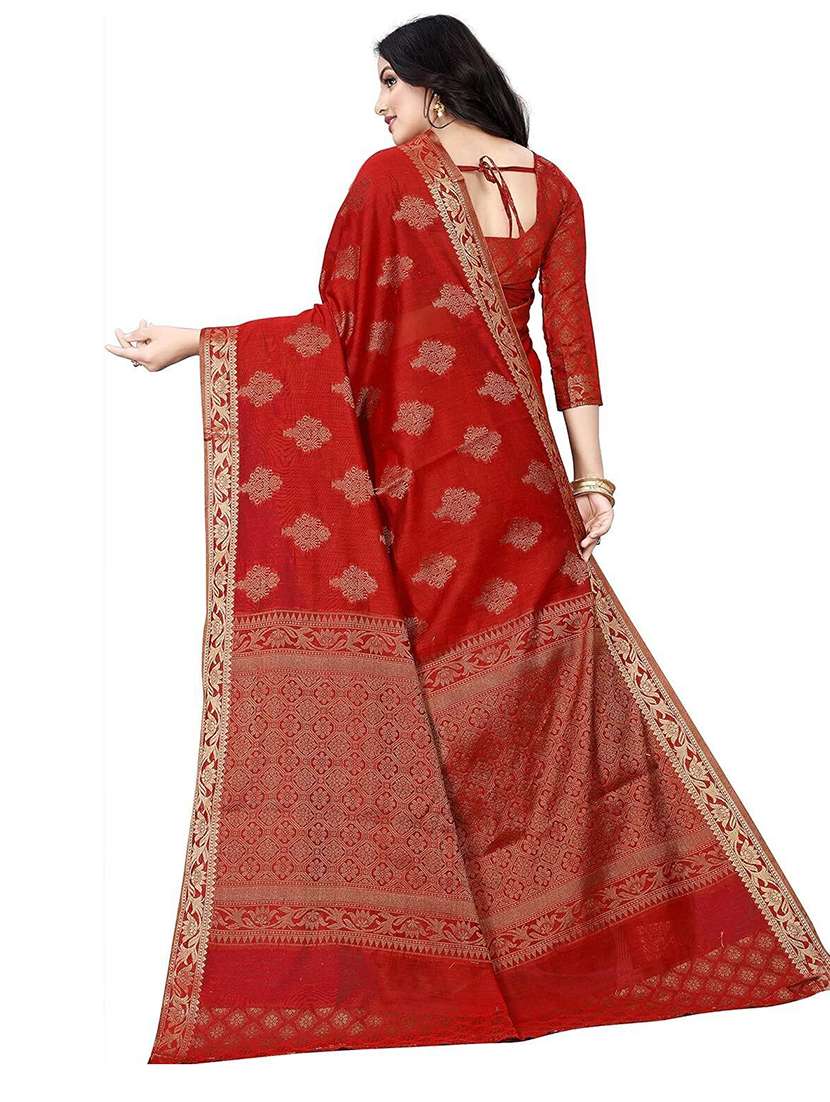 women self design chanderi saree - 22444470 -  Standard Image - 2