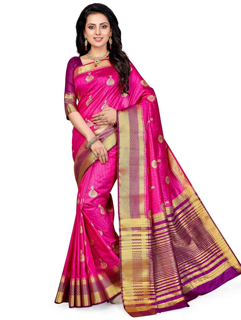 women self design banarasi saree