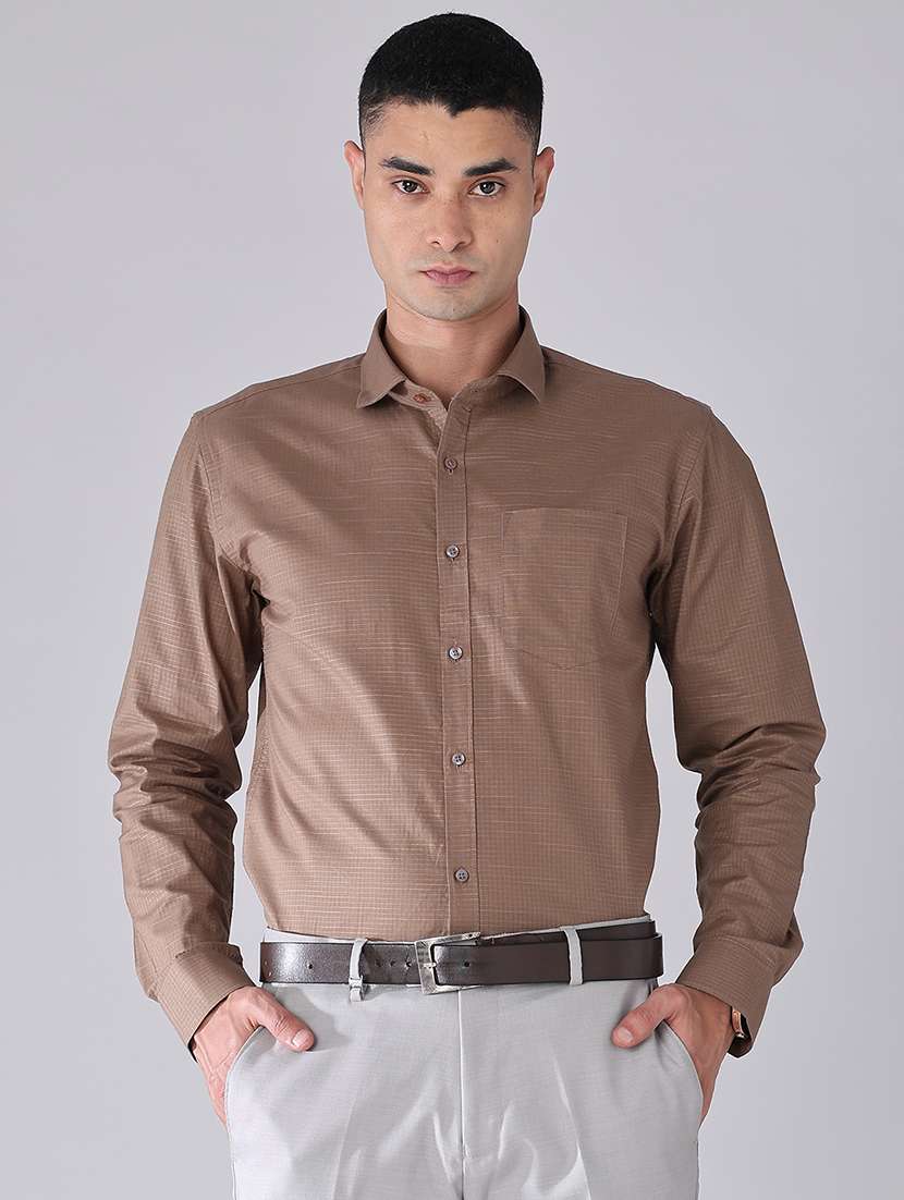 men solid long sleeves formal shirt  - 22446684 -  Standard Image - 2