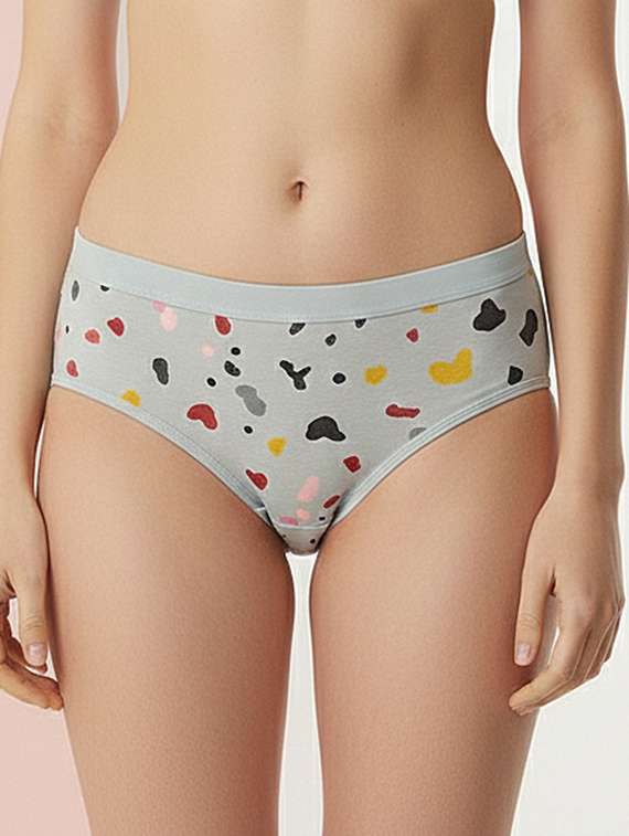 women pack of 3 printed mid rise hipster panty - 22447352 -  Standard Image - 2