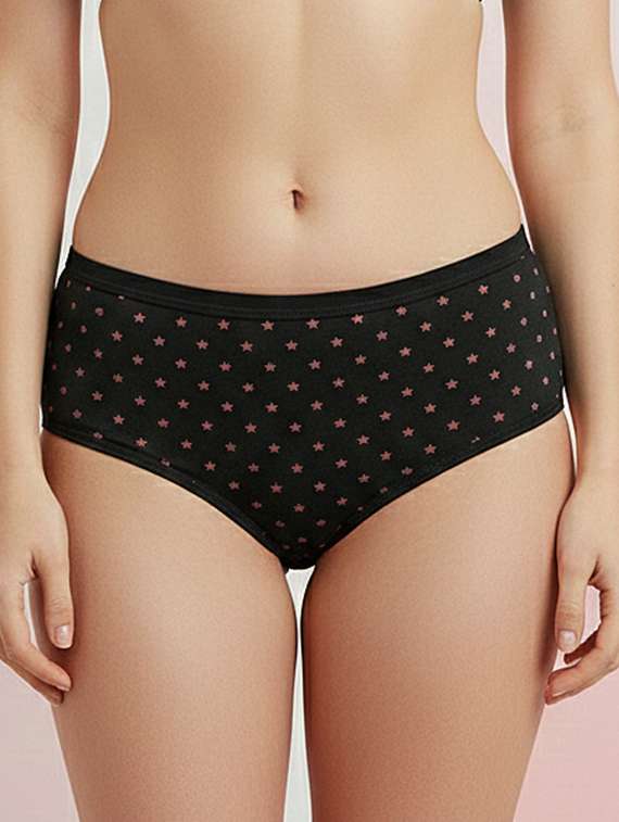 women pack of 3 printed mid rise hipster panty - 22447384 -  Standard Image - 2