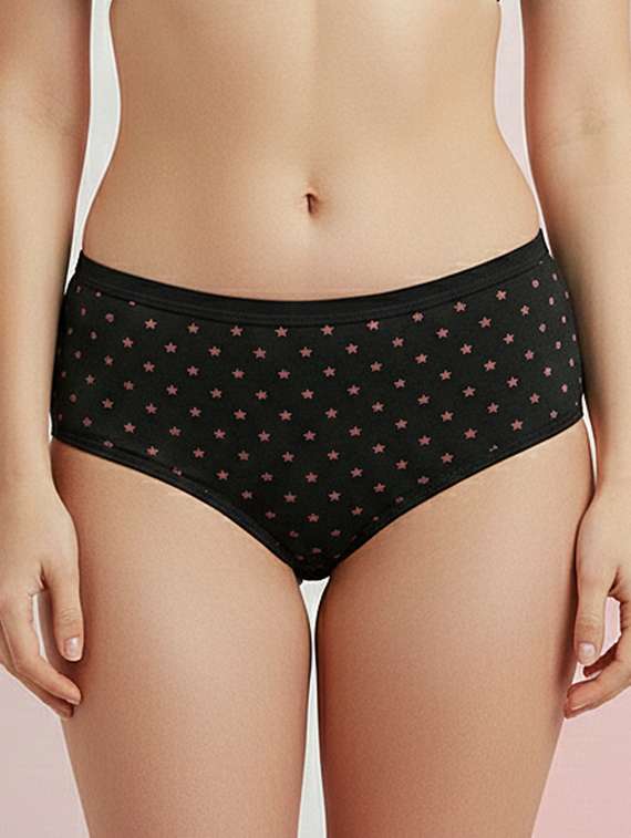 women pack of 3 printed mid rise hipster panty - 22447412 -  Standard Image - 2