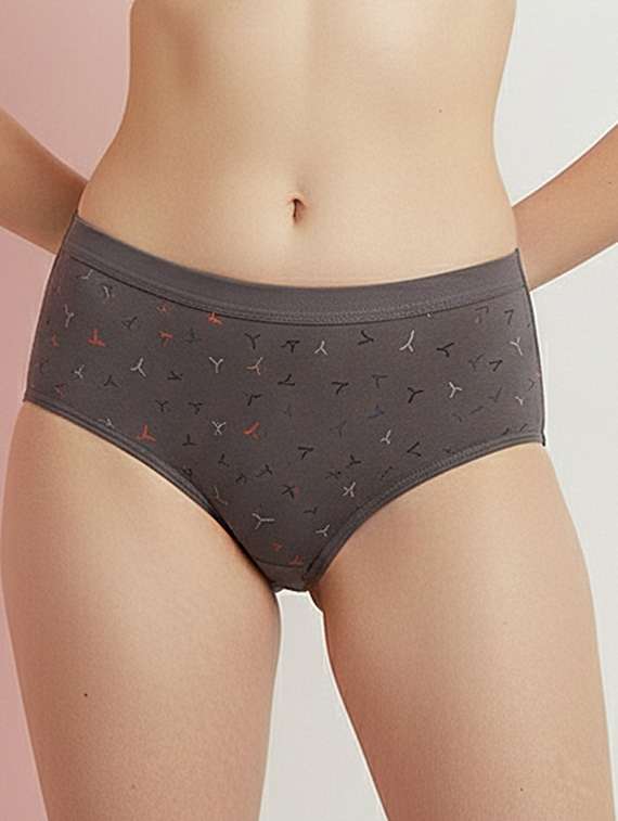 women pack of 3 printed mid rise hipster panty - 22447417 -  Standard Image - 2