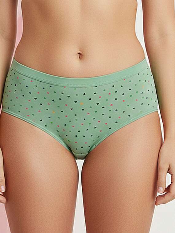 women pack of 3 printed mid rise hipster panty - 22447469 -  Standard Image - 2