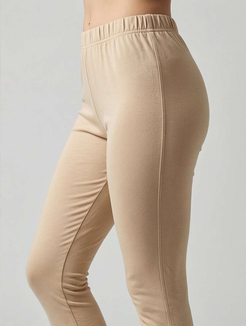 women solid mid rise ankle length leggings - 22447621 -  Standard Image - 2