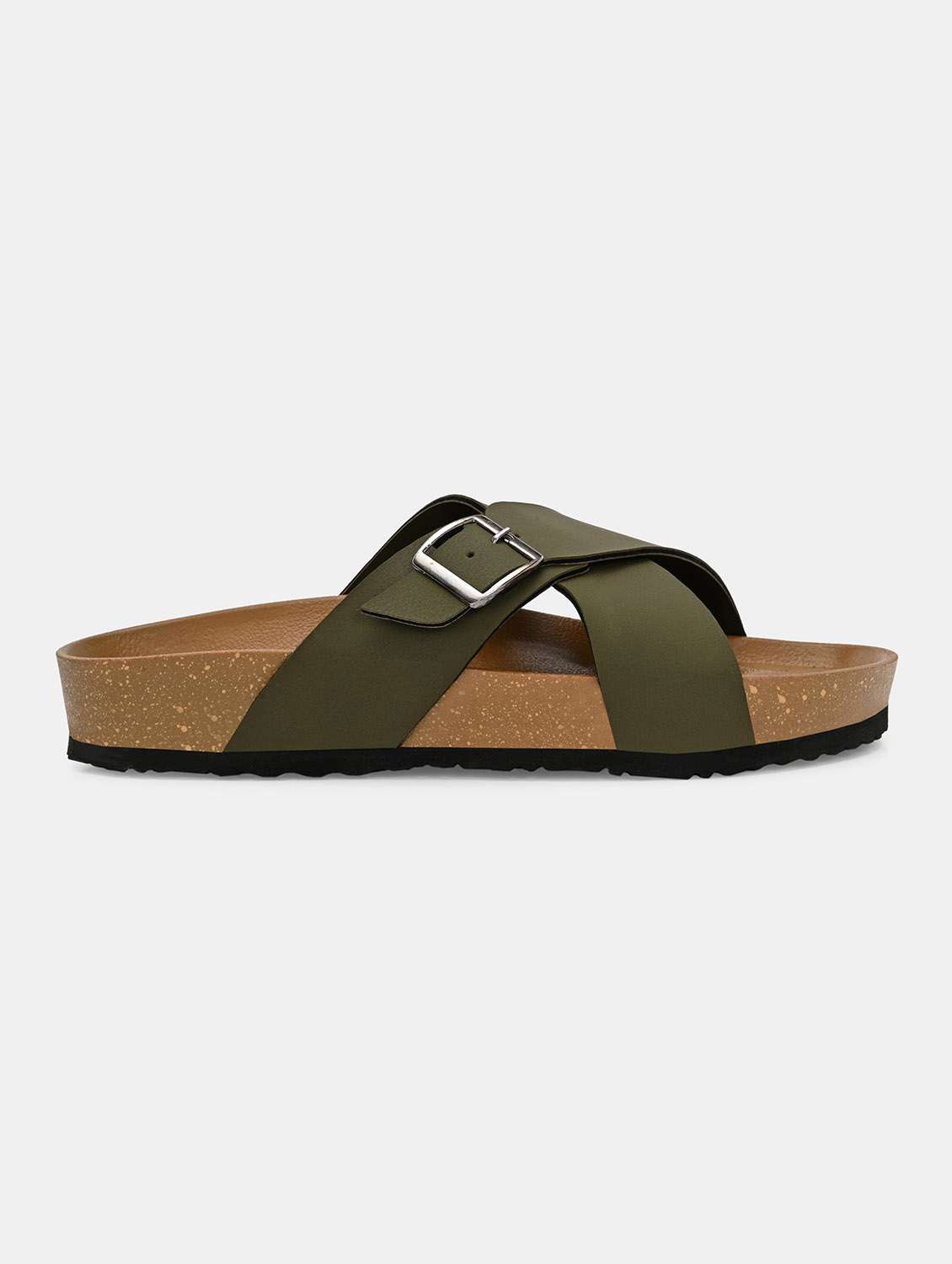men solid slip on sandal - 22447663 -  Standard Image - 2