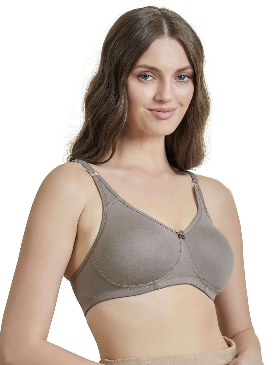 women solid non wired t-shirt bra - 22447804 -  Standard Image - 2