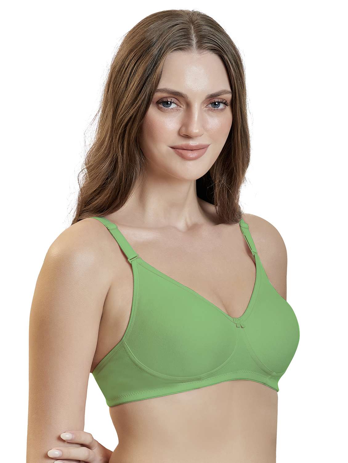 women solid non wired t-shirt bra - 22447810 -  Standard Image - 2