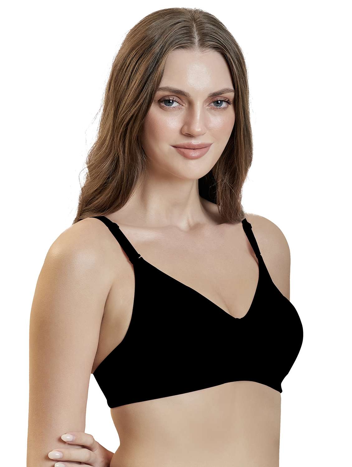 women solid non wired t-shirt bra - 22447812 -  Standard Image - 2