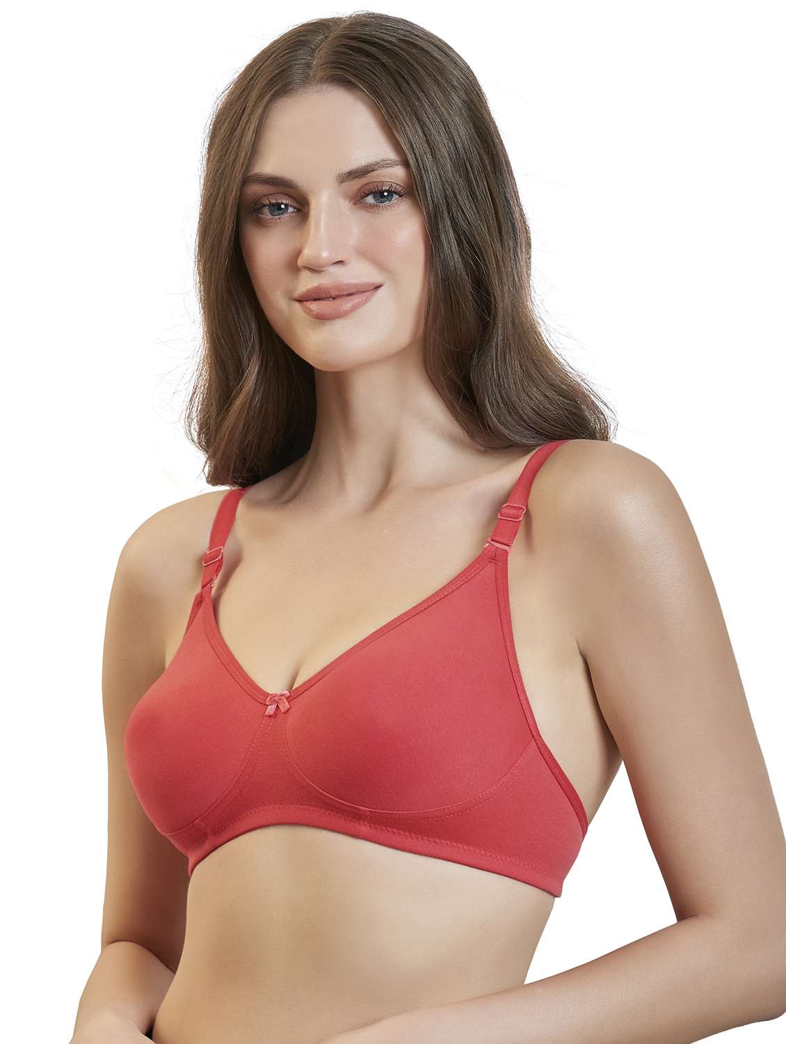 women solid non wired t-shirt bra - 22447819 -  Standard Image - 2
