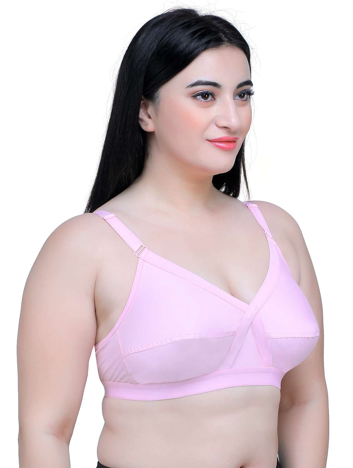 women solid non wired minimizer bra - 22447826 -  Standard Image - 2