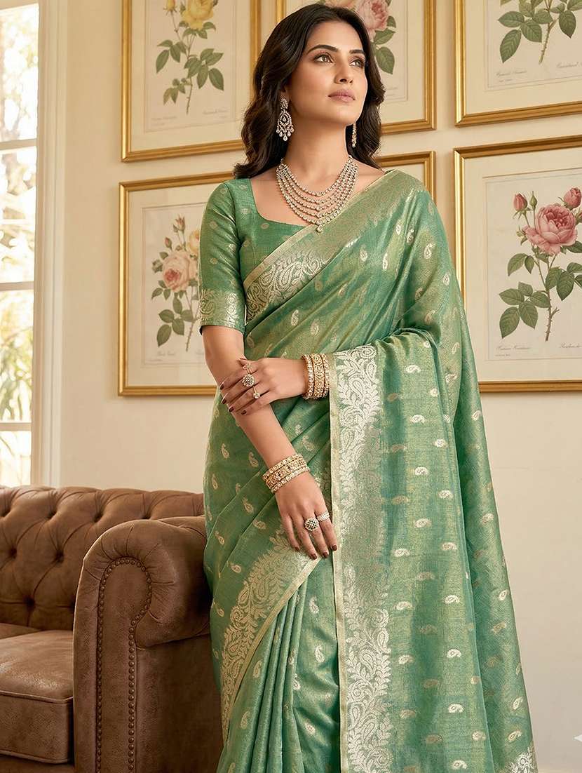 women self design banarasi saree with blouse - 22447891 -  Standard Image - 2