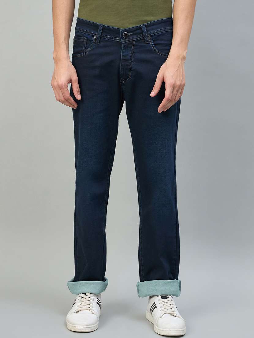 men cotton blend jean