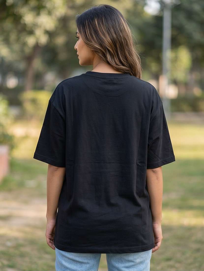 women punjab kings printed drop sleeve oversized t-shirt - 22448687 -  Standard Image - 2