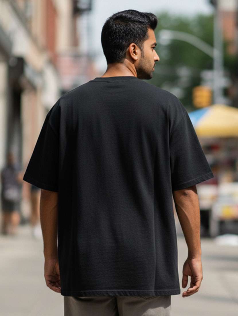 men graphic short sleeve oversized t-shirt - 22448699 -  Standard Image - 2