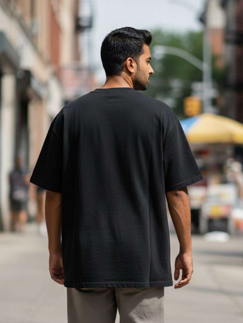 men delhi capital printed short sleeve oversized t-shirt - 22448704 -  Standard Image - 2