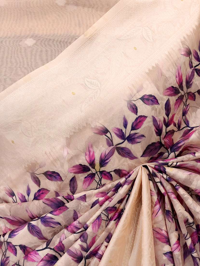women printed bordered saree with blouse - 22449849 -  Standard Image - 2