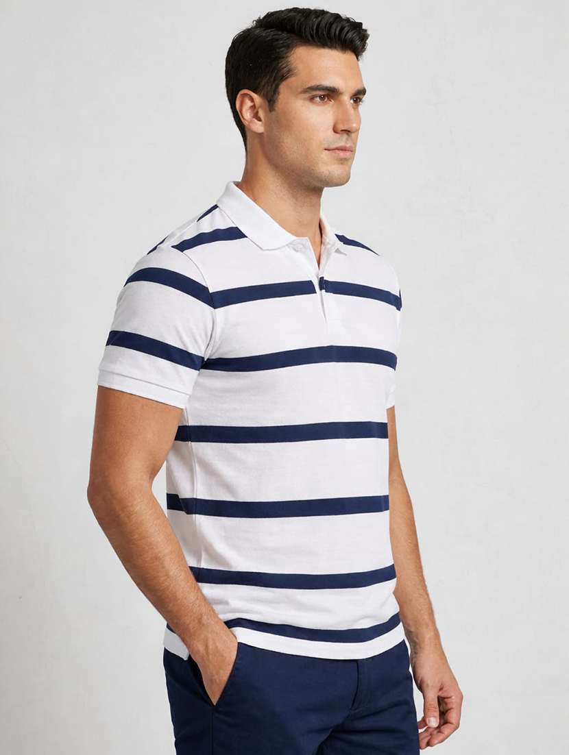 men striped polo t-shirt - 22449884 -  Standard Image - 2
