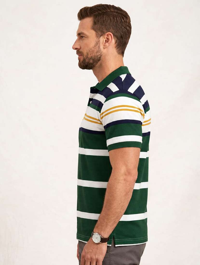 men green cotton blend t-shirt - 22449887 -  Standard Image - 2