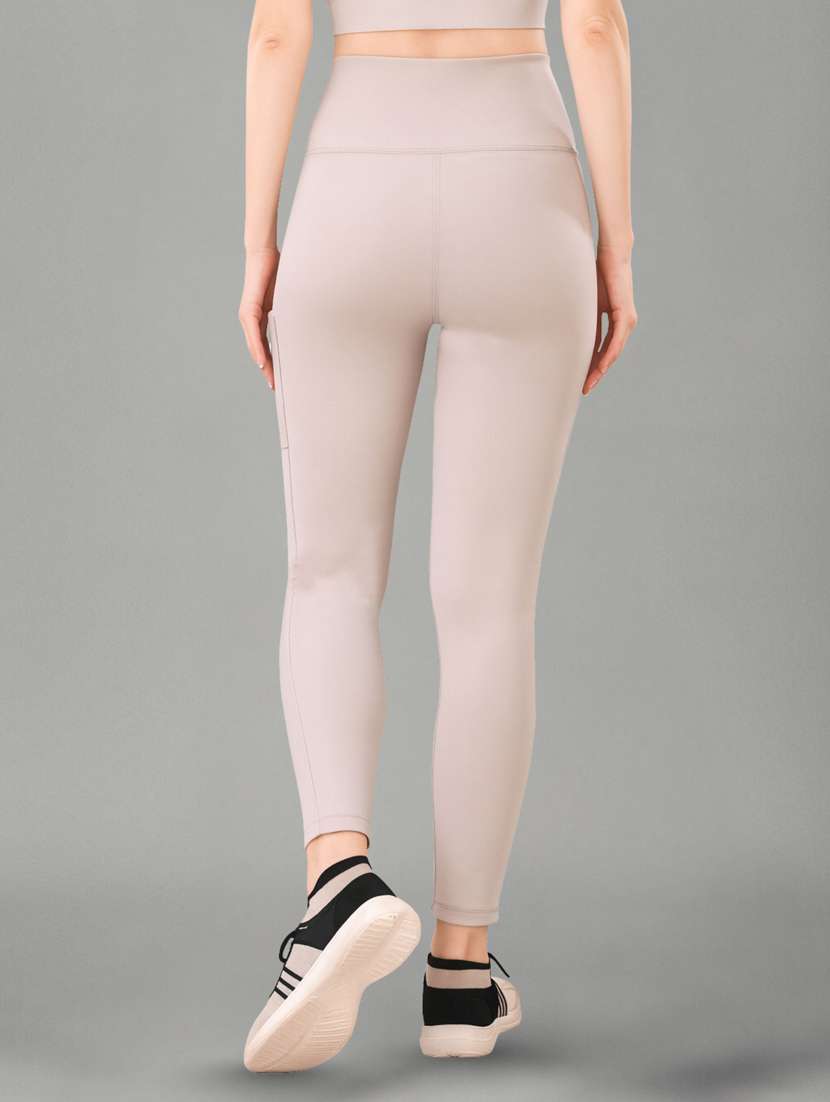 women pink polyester track pant - 22450163 -  Standard Image - 2
