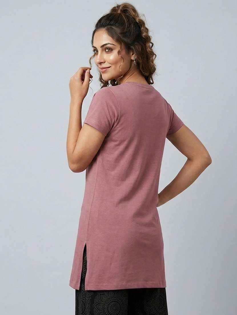 women printed short sleeve loungewear t-shirt - 22451171 -  Standard Image - 2