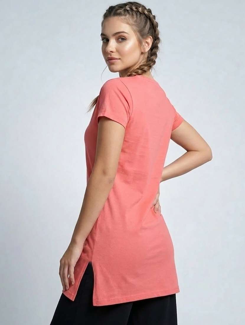 women printed short sleeve loungewear t-shirt - 22451229 -  Standard Image - 2