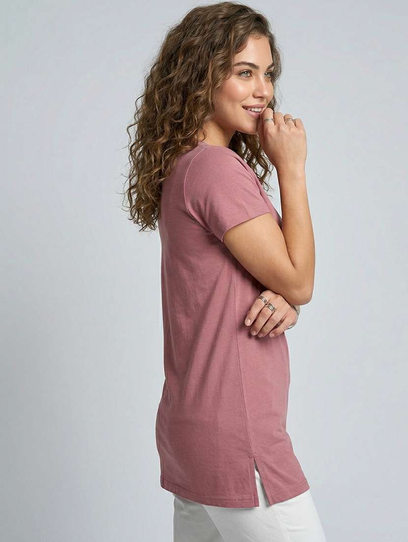 women printed short sleeve loungewear t-shirt - 22451237 -  Standard Image - 2