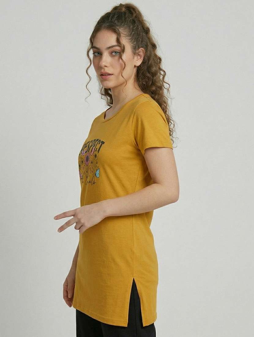 women printed short sleeve loungewear t-shirt - 22451239 -  Standard Image - 2