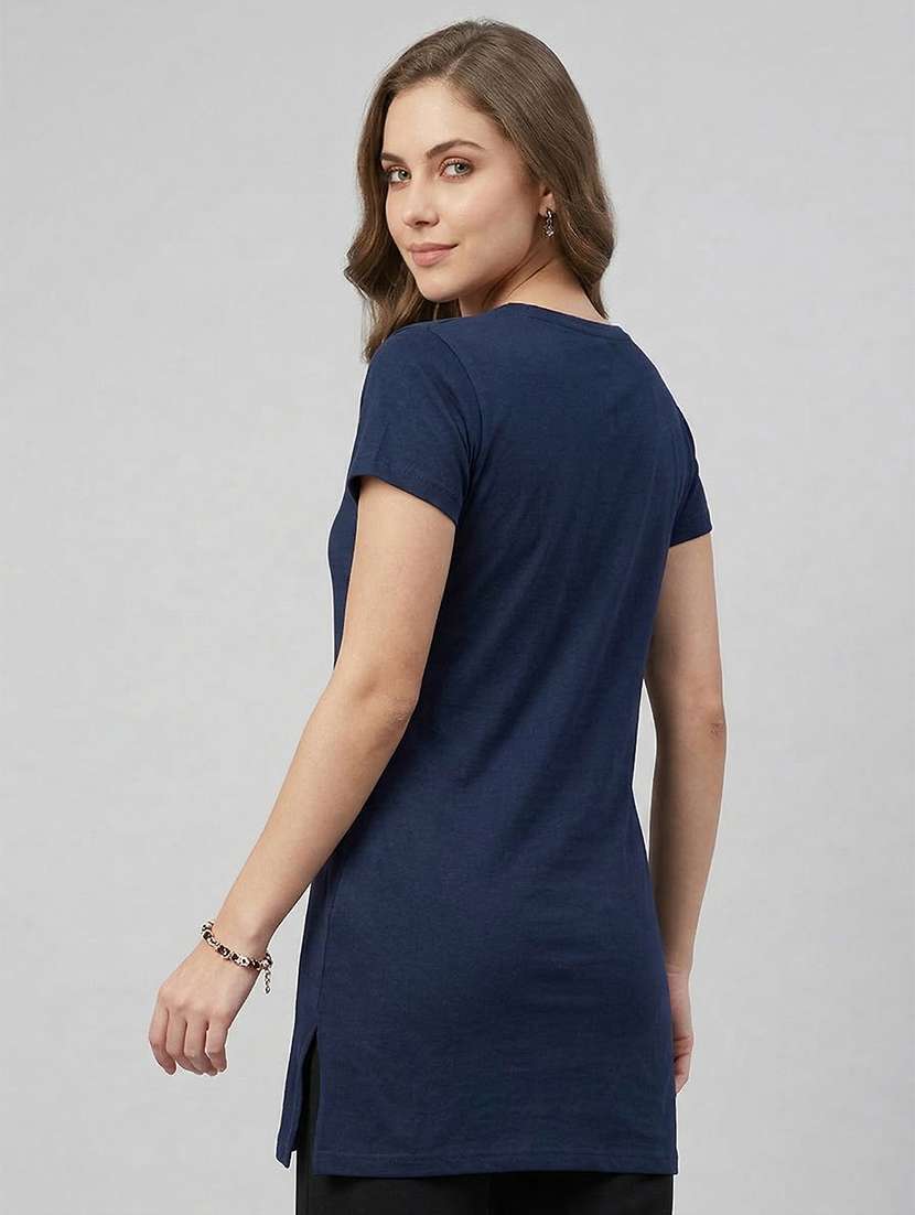 women printed short sleeve loungewear t-shirt - 22451278 -  Standard Image - 2