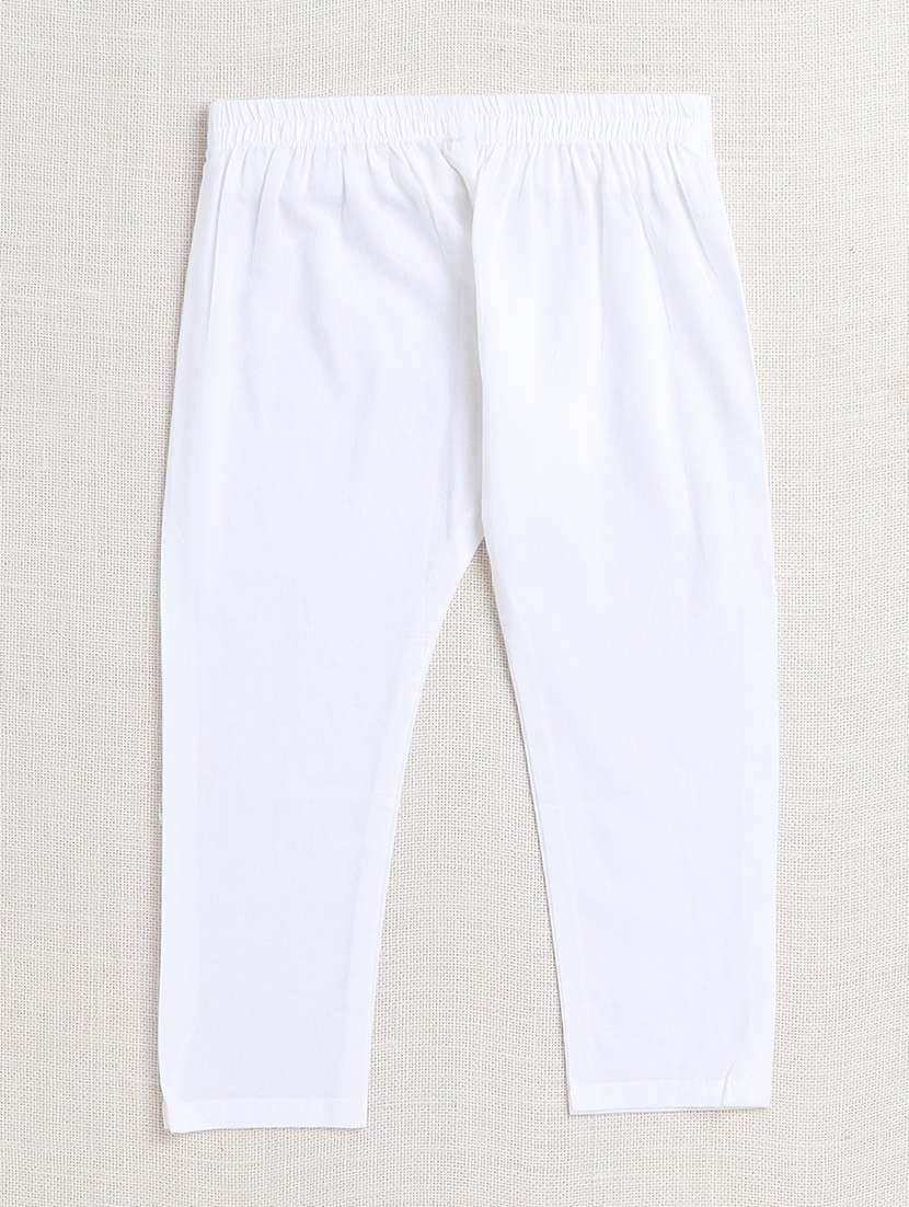 boys striped mandarin neck kurta pyjama set - 22451301 -  Standard Image - 2