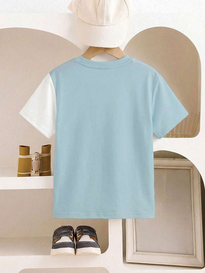 boys pack of 2 printed short sleeve t-shirt - 22451634 -  Standard Image - 2