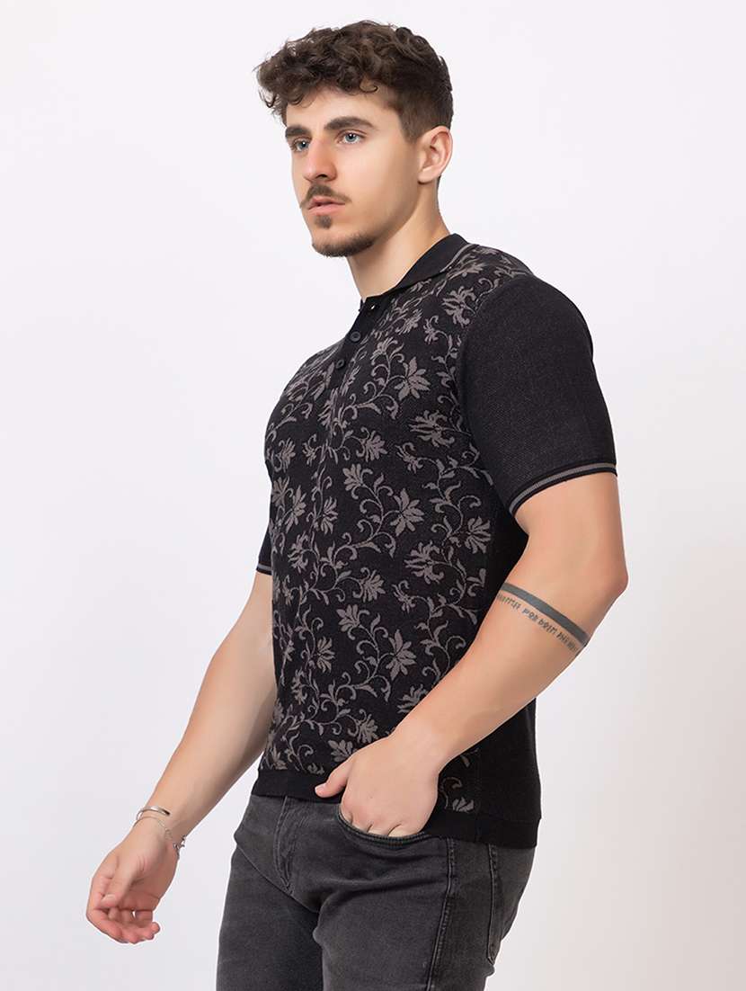 men black cotton plain t-shirt - 22451951 -  Standard Image - 2