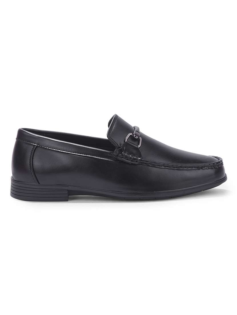 men solid slip on horsebit loafer - 22452022 -  Standard Image - 2