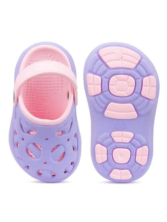 kids purple eva slippers & flip flop - 22452353 -  Standard Image - 2