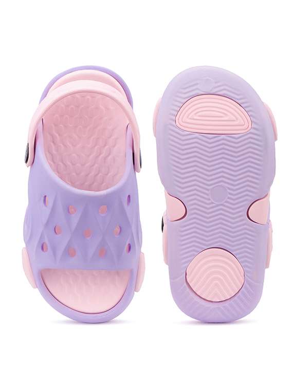 kids purple eva slippers & flip flop - 22452356 -  Standard Image - 2