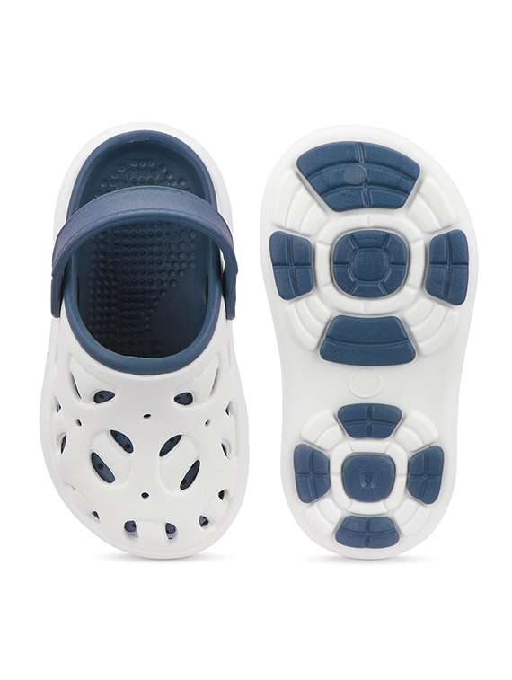 kids white eva comfort sandals & floater - 22452378 -  Standard Image - 2