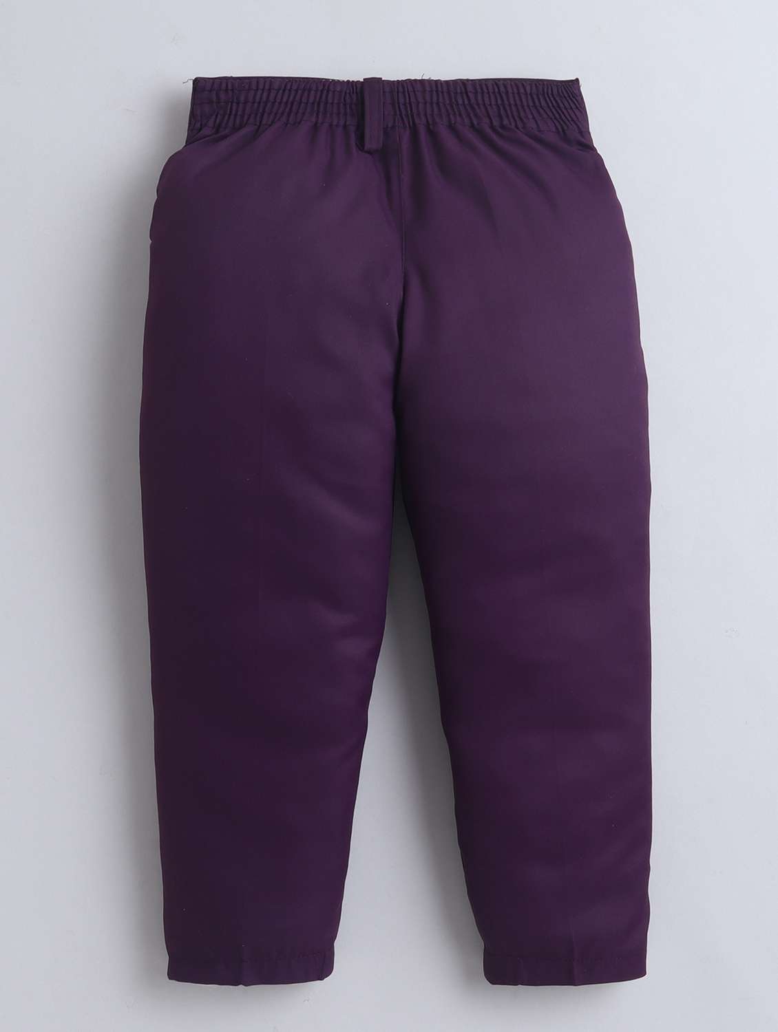 kids maroon cotton blend suit sets twin sets & dungree - 22453006 -  Standard Image - 7