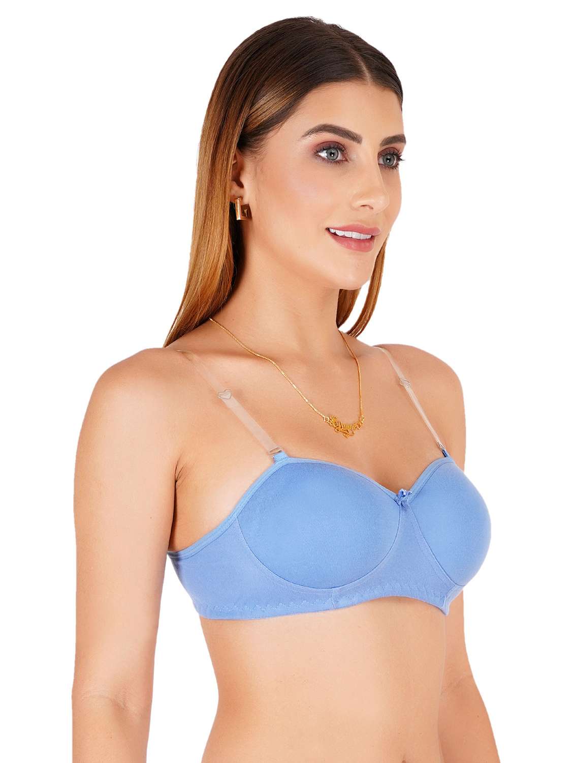 Women Pack Of 6 Solid Regular Bra - 22453144 -  Standard Image - 2