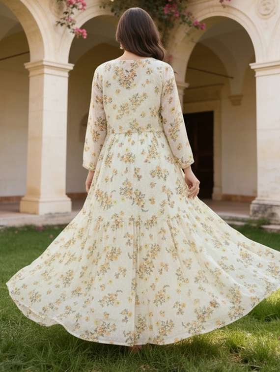 women floral polyester co-ords set with long sleeves - 22453361 -  Standard Image - 2