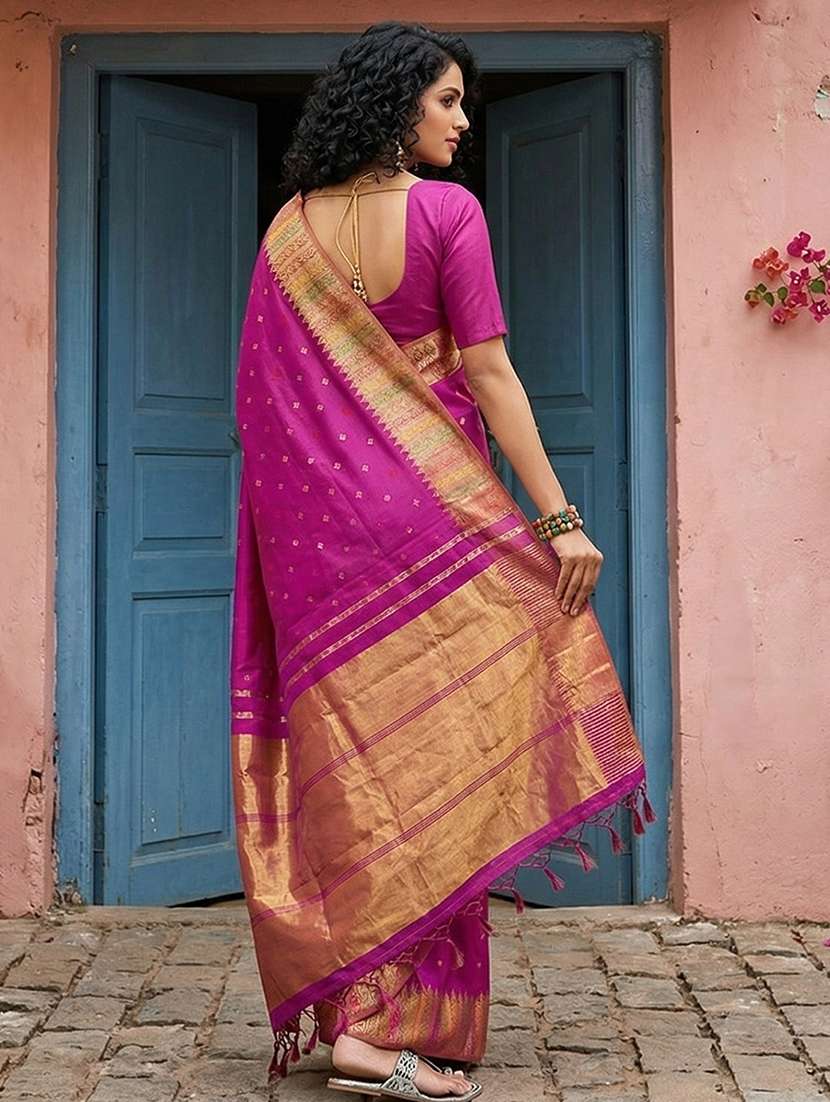women self design banarasi saree with blouse - 22453903 -  Standard Image - 2