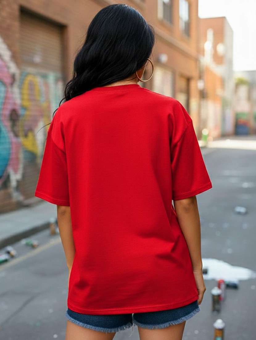 women printed short sleeve t-shirt - 22454906 -  Standard Image - 2