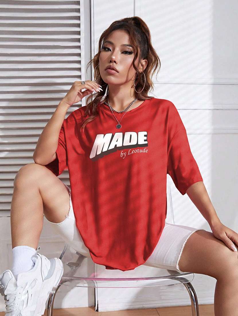 women printed short sleeve t-shirt - 22454921 -  Standard Image - 2