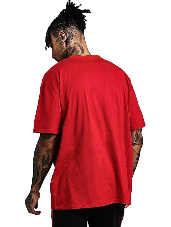  pack of 2 men solid round neck cotton blend t-shirt - 22455216 -  Standard Image - 2