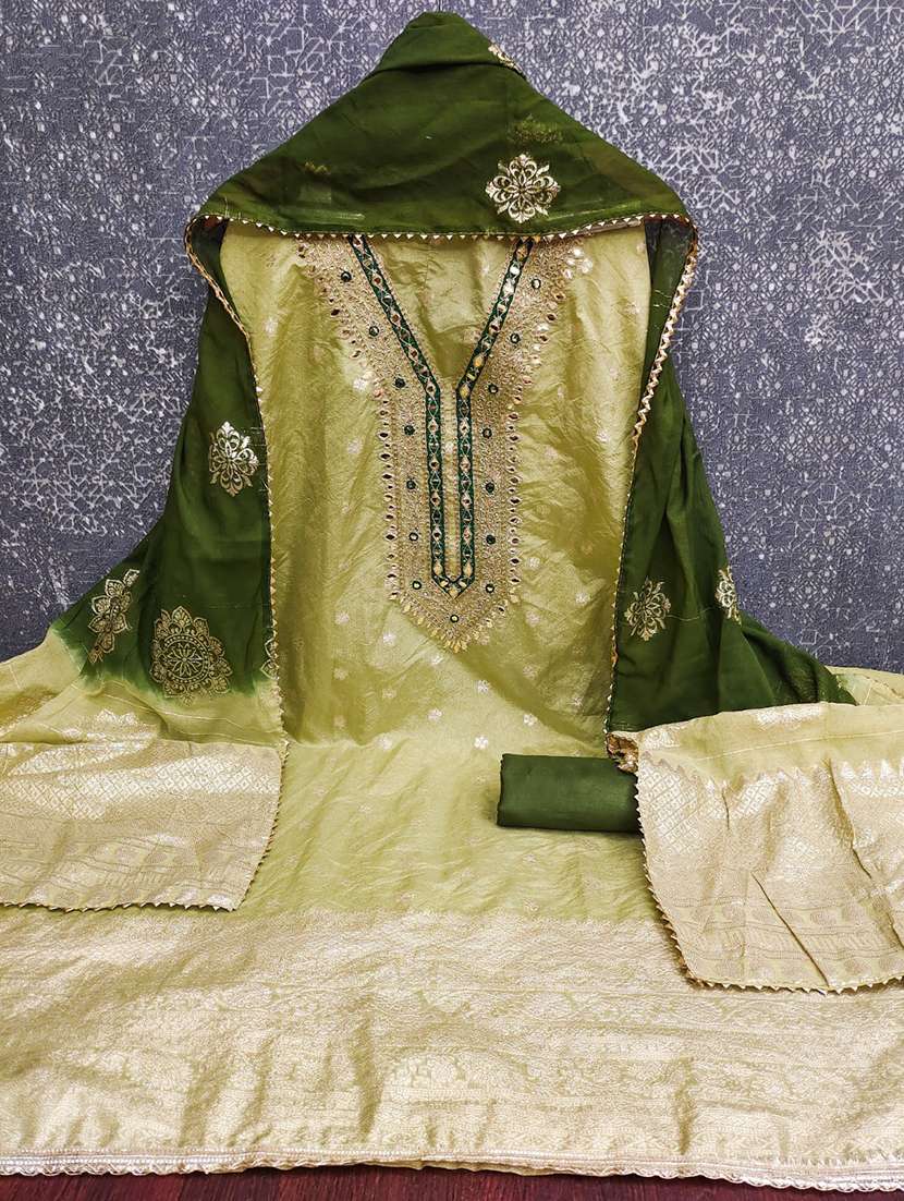 women self design unstitched suit set - 22456134 -  Standard Image - 2